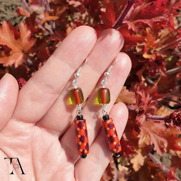 Funny wood beads