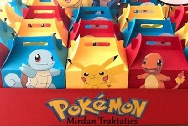 Unieke traktatie doosjes alle thema's mogenlijk