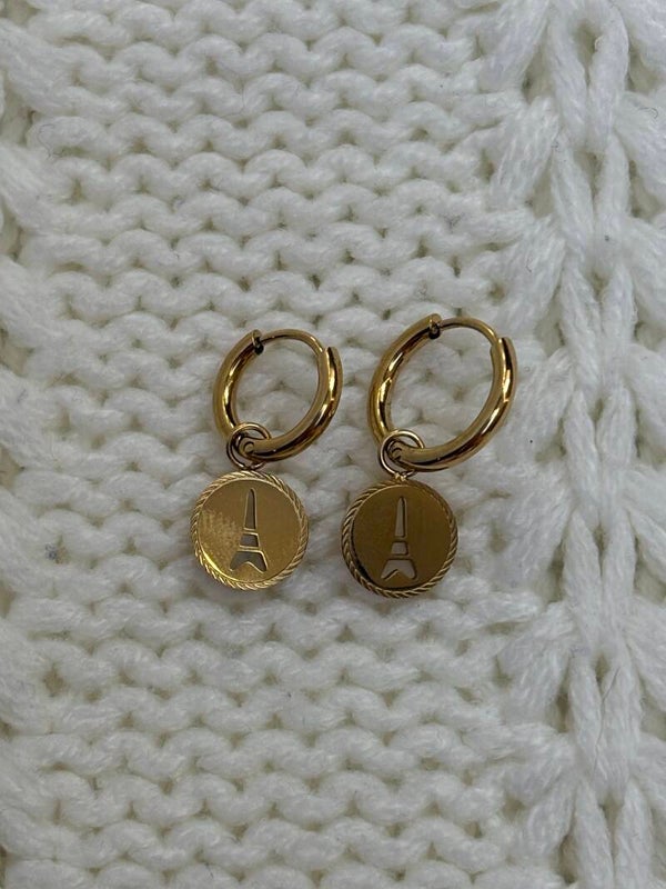 Oorbellen Paris - goud