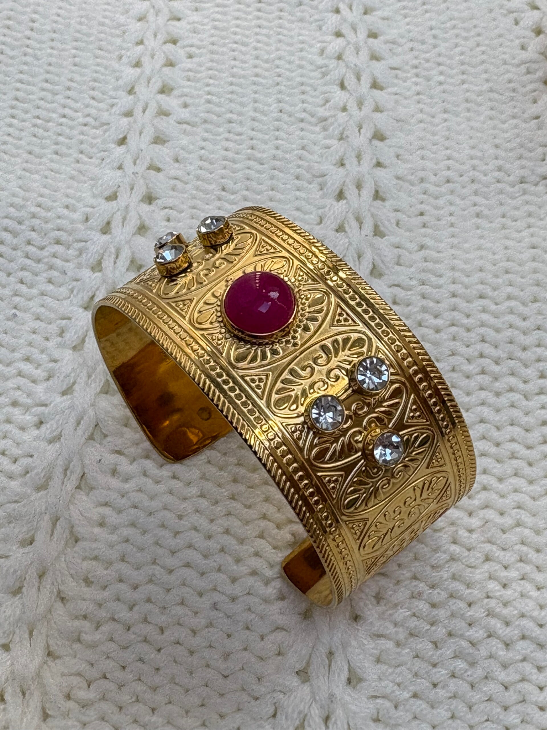 Bangle - goud/roze
