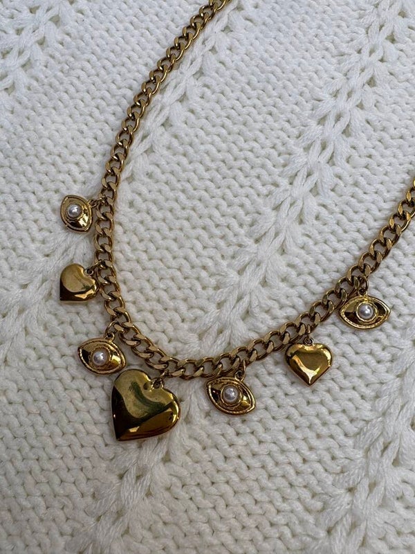 Ketting Girly - goud