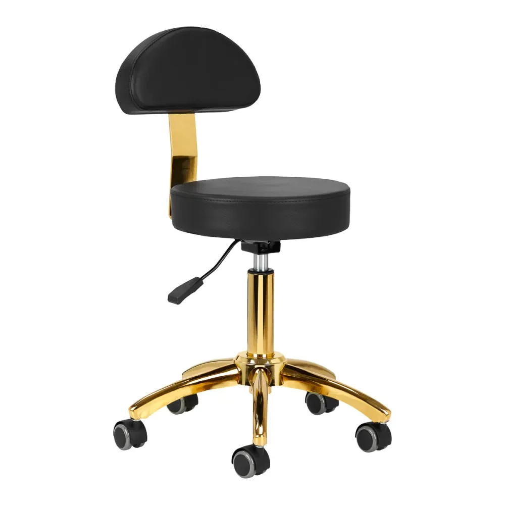 Tabouret AM 304G zwart goud