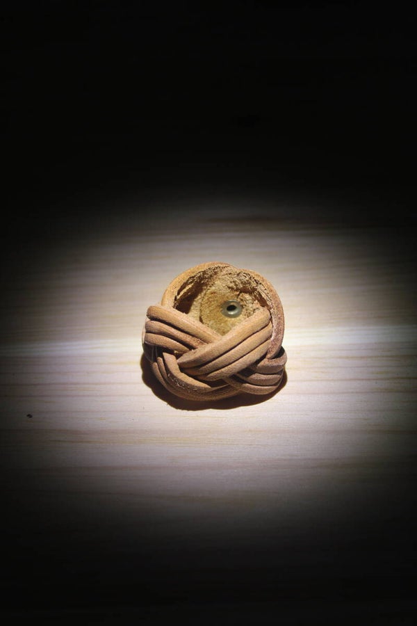 Teilnehmenden-Knoten Leder