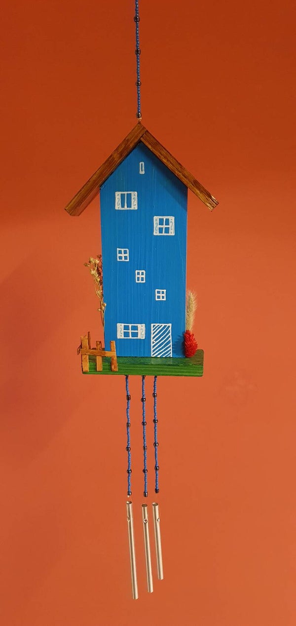 Windspiel "Holzhaus"