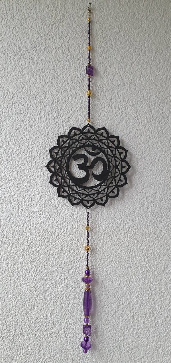 Wand/Fenster Deko "Sahasrara-Kronenchakra"
