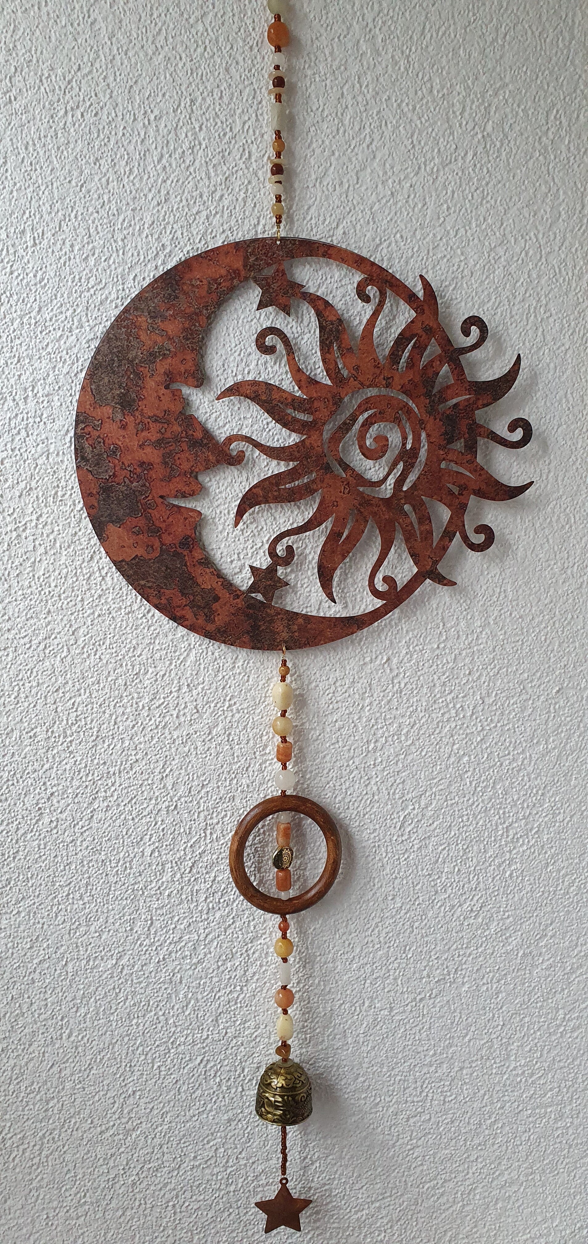 Windspiel "Sonne/Mond"