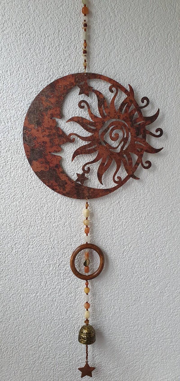 Windspiel "Sonne/Mond"