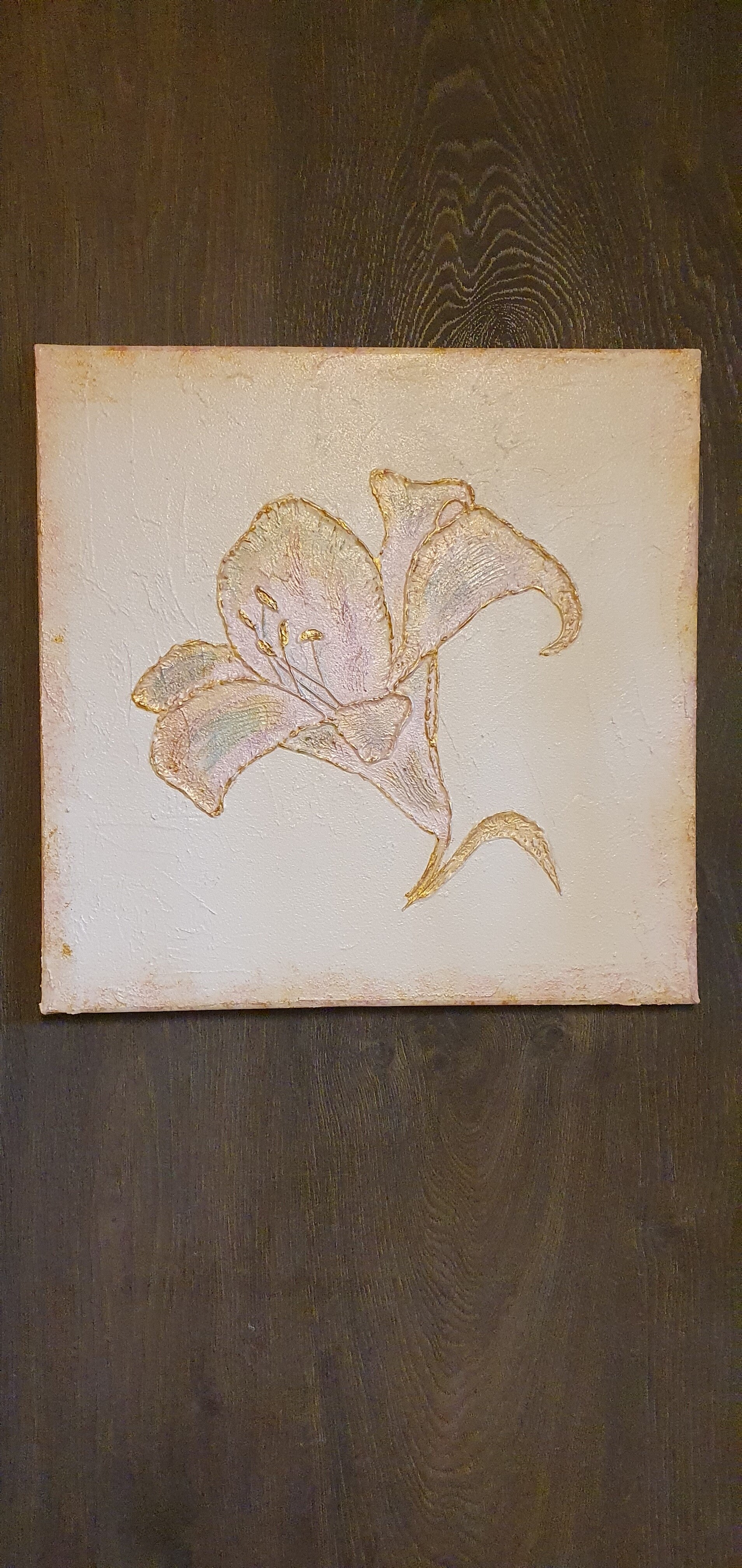 Acrylbild "Lilie"