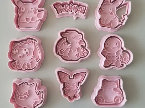 Pokémon vormpjes