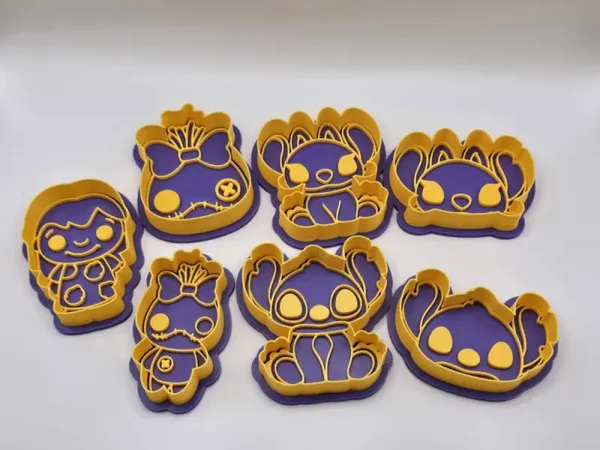 Stitch vormpjes