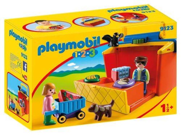 L'étal de marché transportable 9123 Playmobil 123
