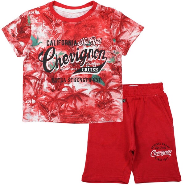 Ensemble Chevignon garçon t-shirt et short