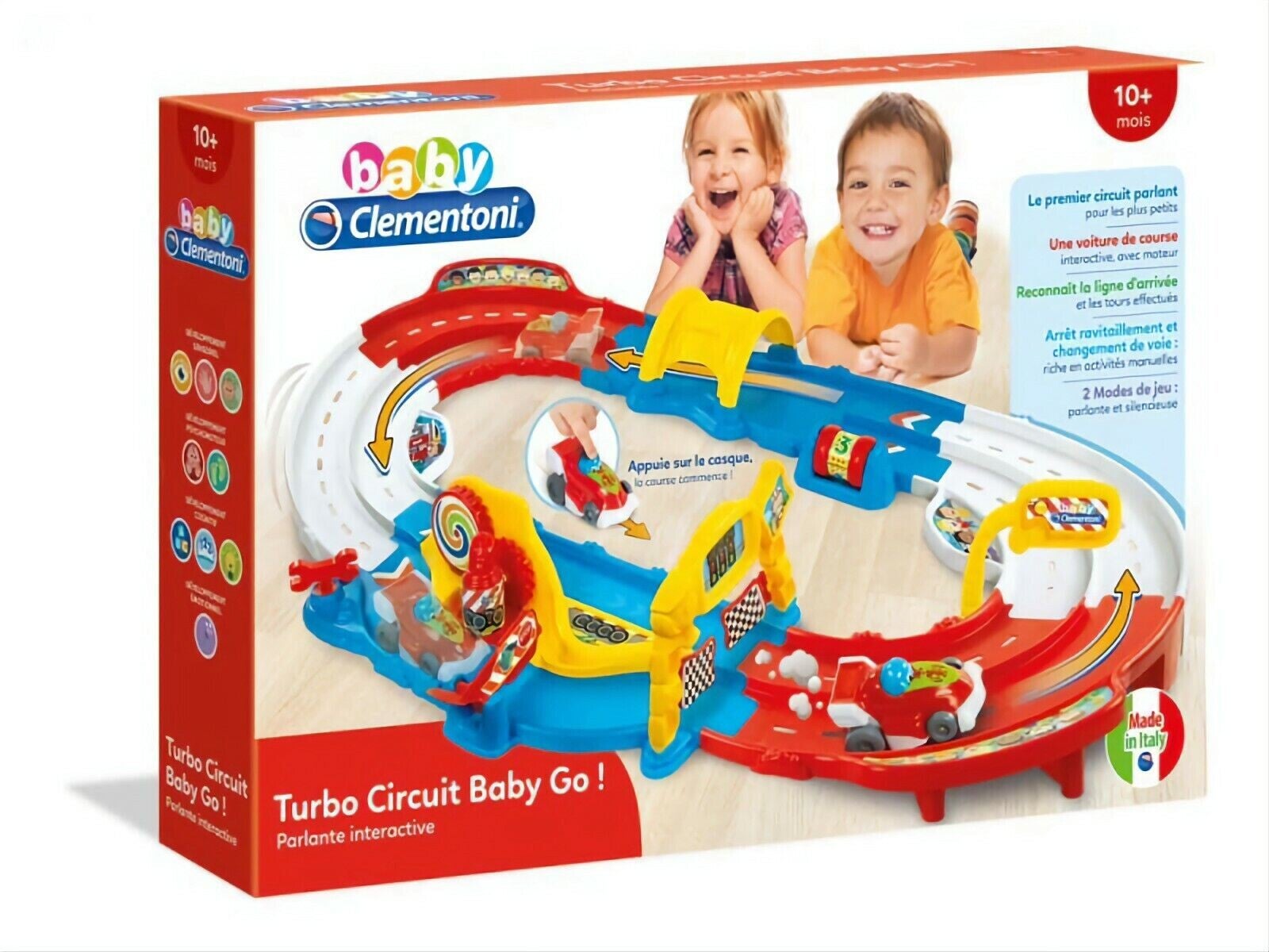 Clémentoni Baby - Turbo Circuit Baby Go ! Parlante interactive jouet bébé