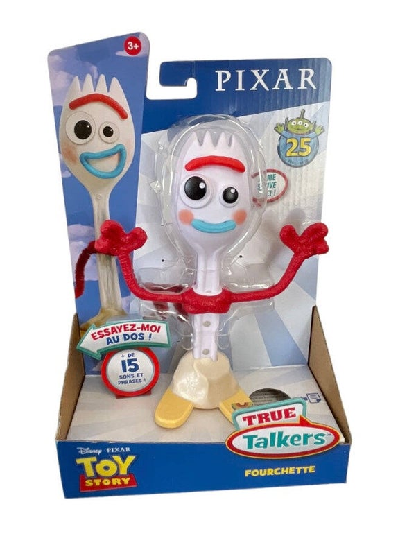 Fourchette Toy Story 4, figurine parlante Disney Pixar
