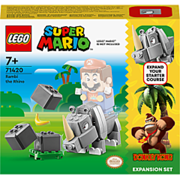 'extension Rambi le rhinocéros lego 71420 des 7 ans SH