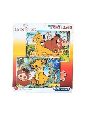 Clementoni Supercolor Puzzle Lion King 2 x 60 piéces Disney