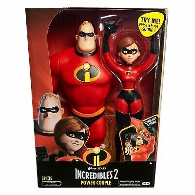 2 figurines Jakks Pacific Les Indestructibles 2 Power Couple 30 cm indestructible - incredibles