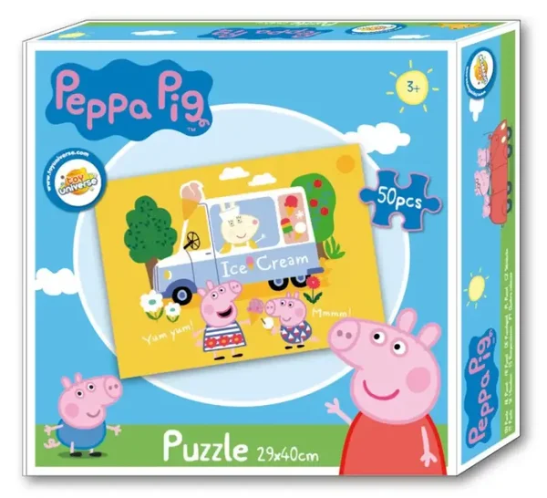Peppa Pig puzzle 50 pièces dès 3 ans