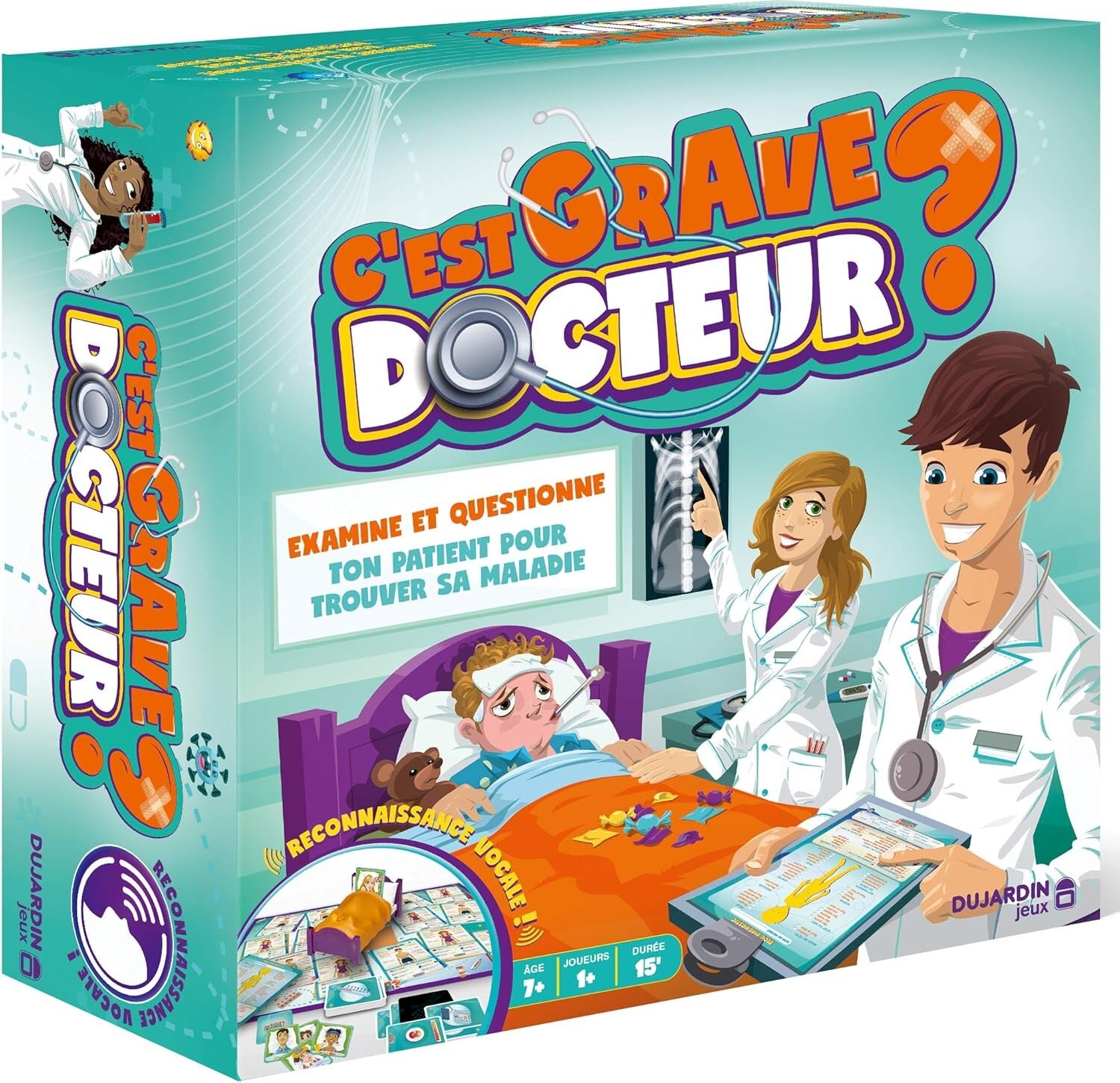 Dujardin - C'est Grave Docteur ? - Jeu de Plateau - jeu de société Pour Enfants à partir de 7 ans