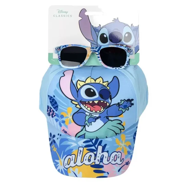 Disney Lilo and Stitch Aloha set casquette et lunette de soleil