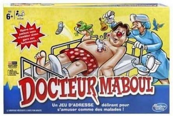Docteur Maboul, Jeu de Société Électronique Cartes et Bobos Rigolos-dès 6 ans - Habro Gaming