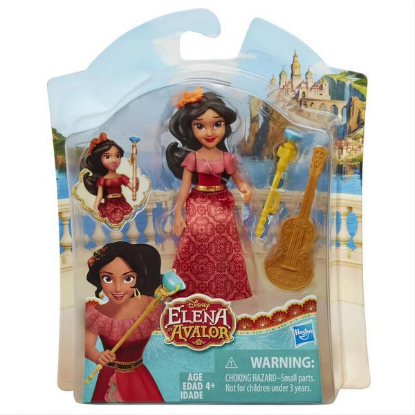 mini poupée de 8 cm Disney princesse Elena d'avalor et accessoires SH Dès 4 ans