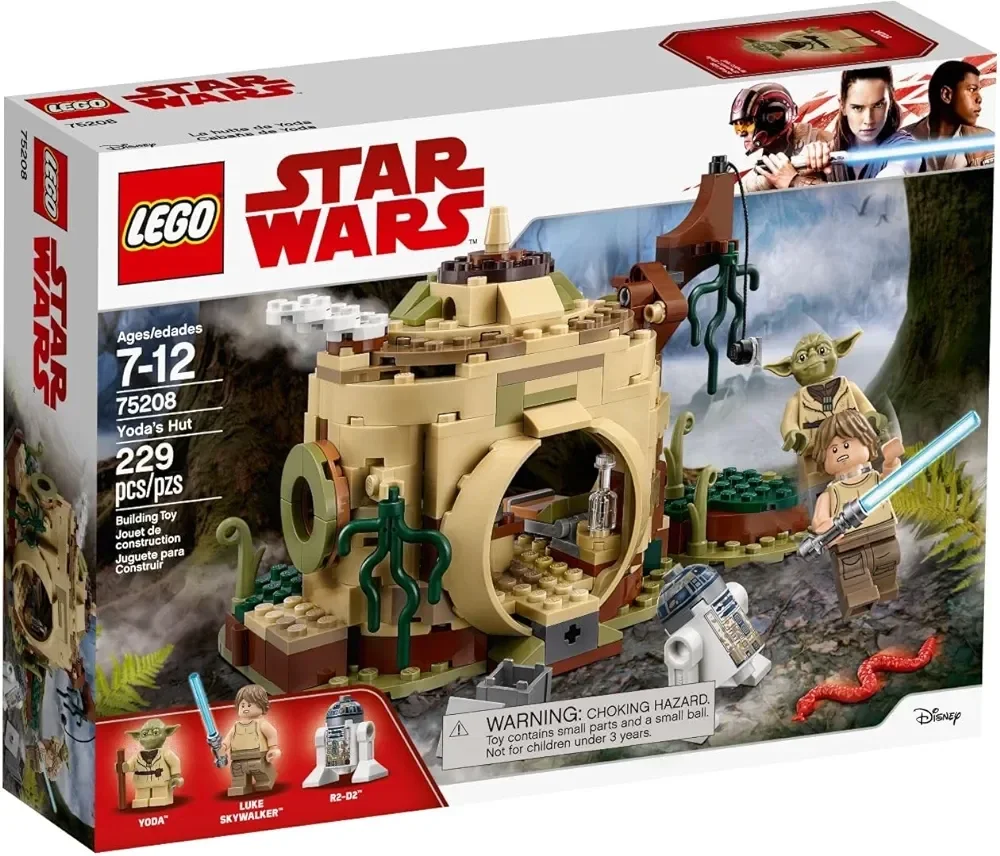 LEGO 75208 Star Wars TM La hutte de Yoda Jeu De Construction Jouet AA192