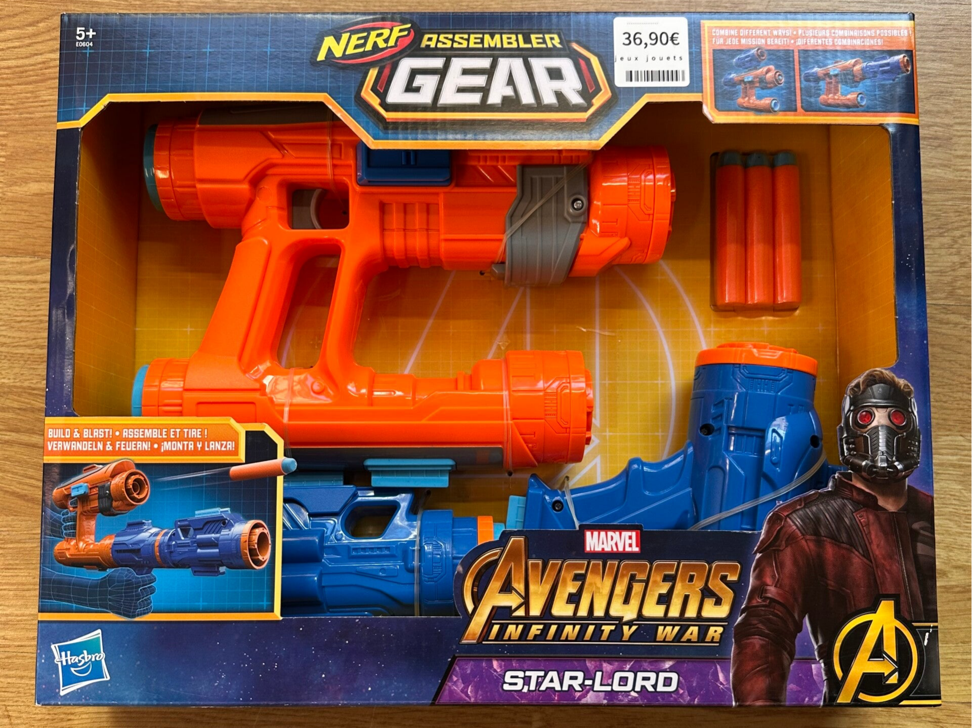 Nerf Avengers Star-Lord Infinity War Assembler Gear