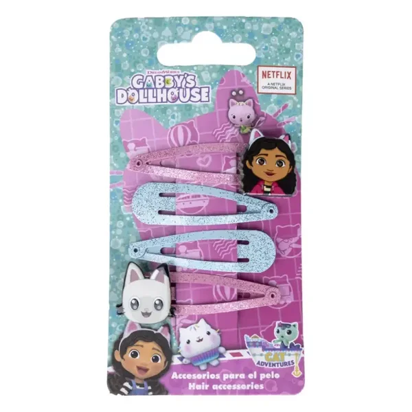 Gabby's Dollhouse Set de barrettes pour cheveux
