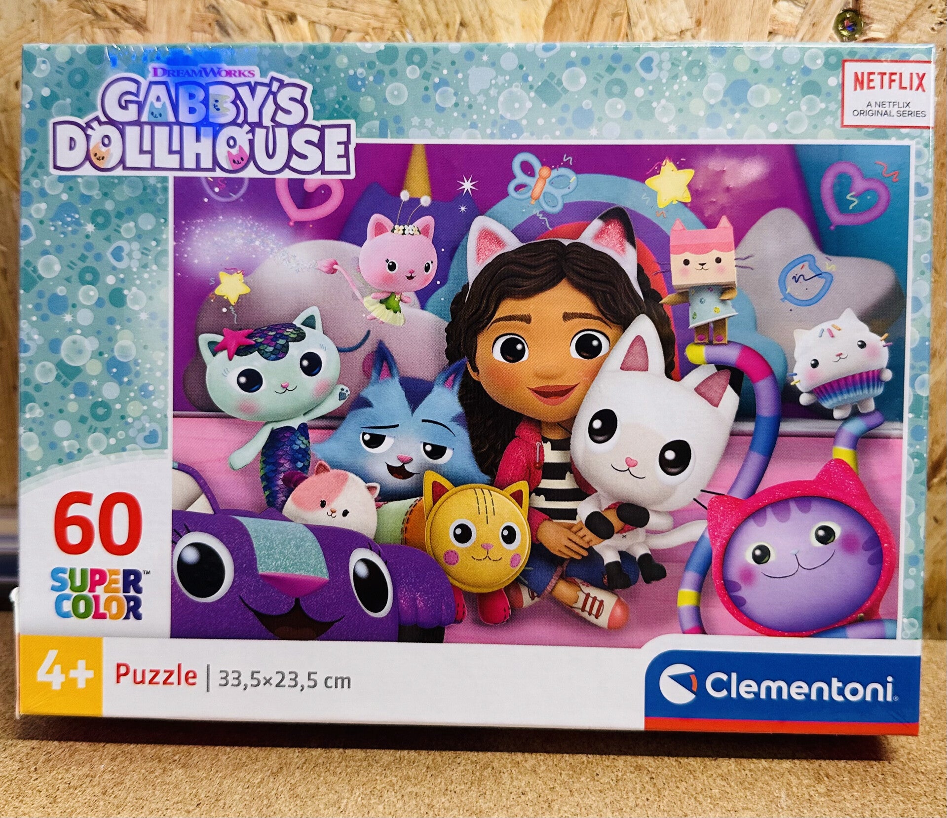 Gabby's Dollhouse Puzzle 60 pieces Clementoni dès 4 ans