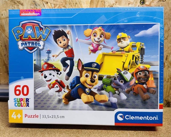 Paw Patrol puzzle 60 pieces Clementoni Pat Patrouille Dès 4 ans