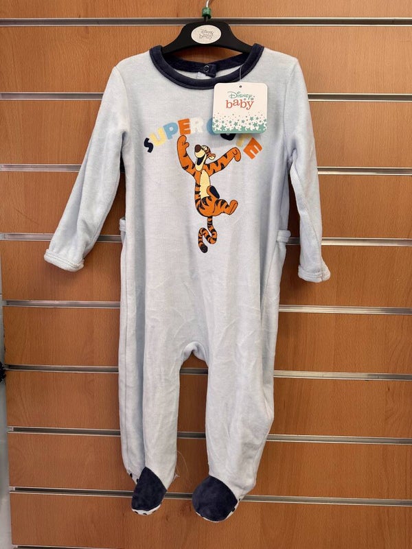 Pyjama grenouillère bébé Disney Winnie Tigrou