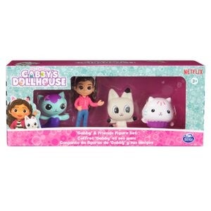 Gabby’s Dollhouse Coffret Gabby et ses amis 4 figurines