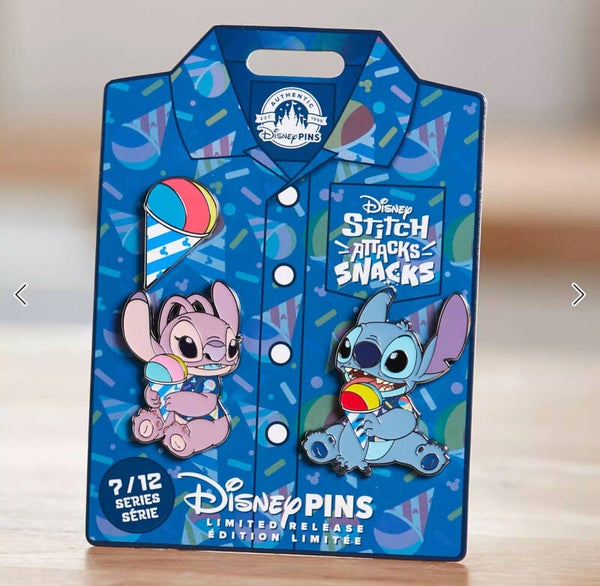 Ensemble de pin's Stitch Attacks Snacks en édition limitée, 7 sur 12