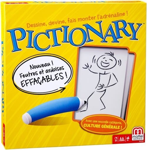 Jeu d'ambiance Mattel Pictionary jeu de société