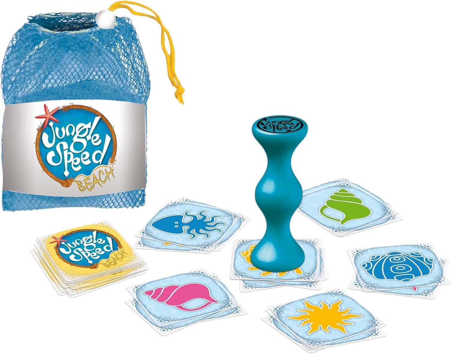 Jungle Speed Beach Jeu de société Asmodee À partir de 7 Ans