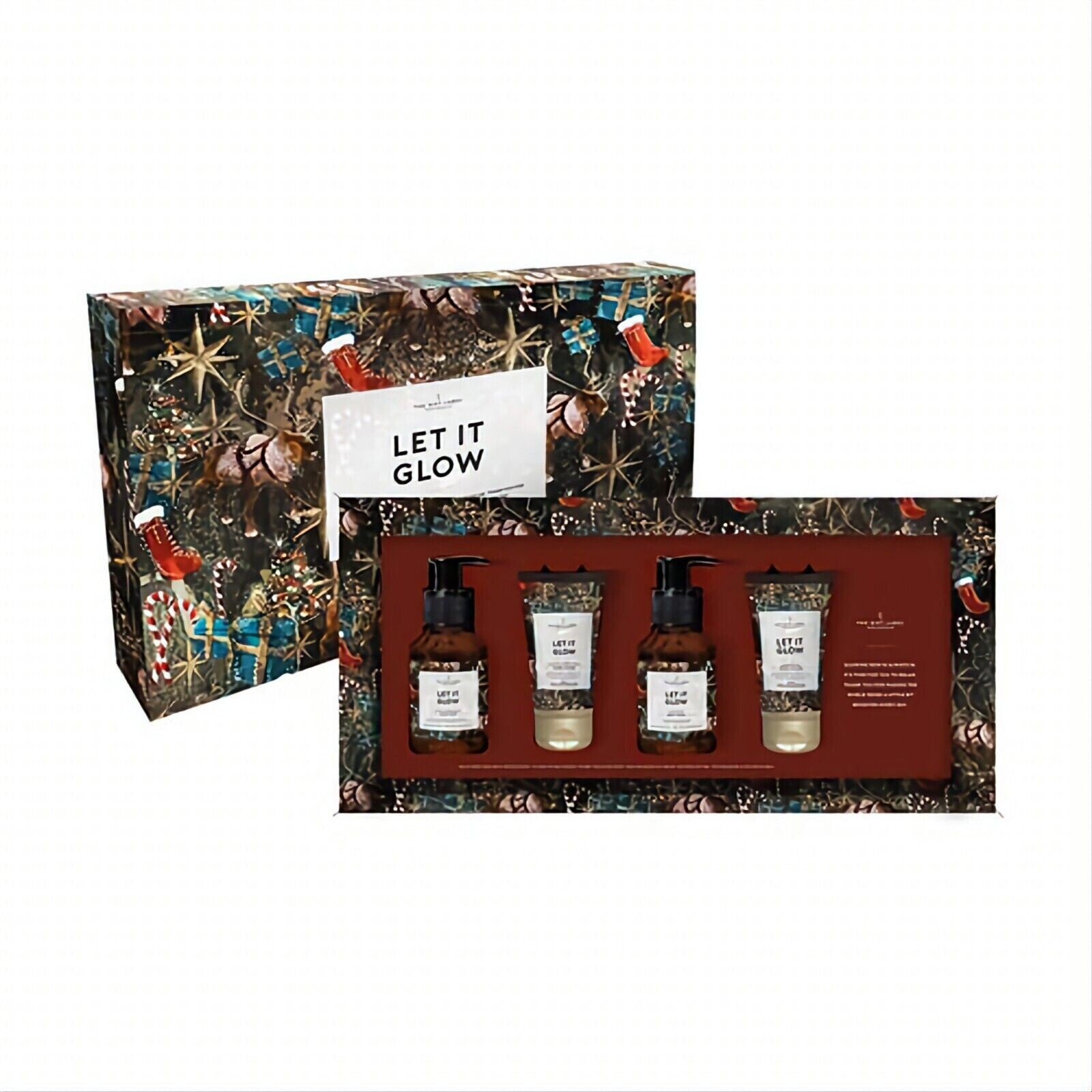 Coffret cadeau 4 délicieux produits de soins mains et corps de The Gift Label SH