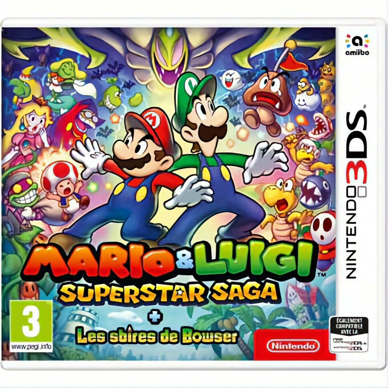 MARIO & LUIGI SUPERSTAR 3DS Jeu console Nintendo - Jeu Nintendo 3DS - sous blister