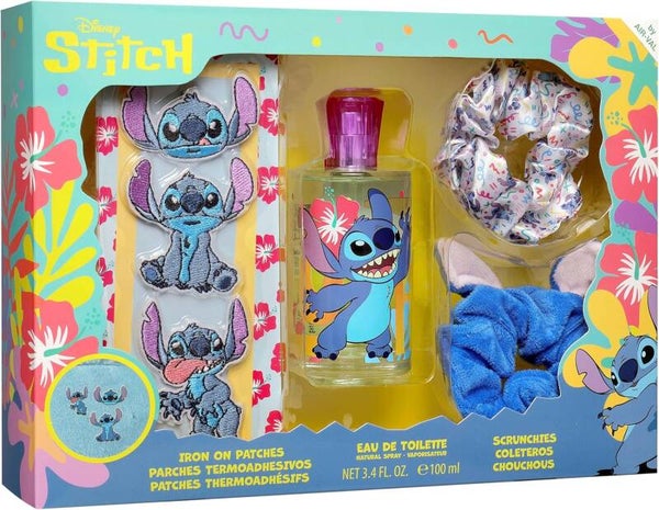 Stitch Coffret EDT 100 ml Patchs pour Vêtements et Chouchous