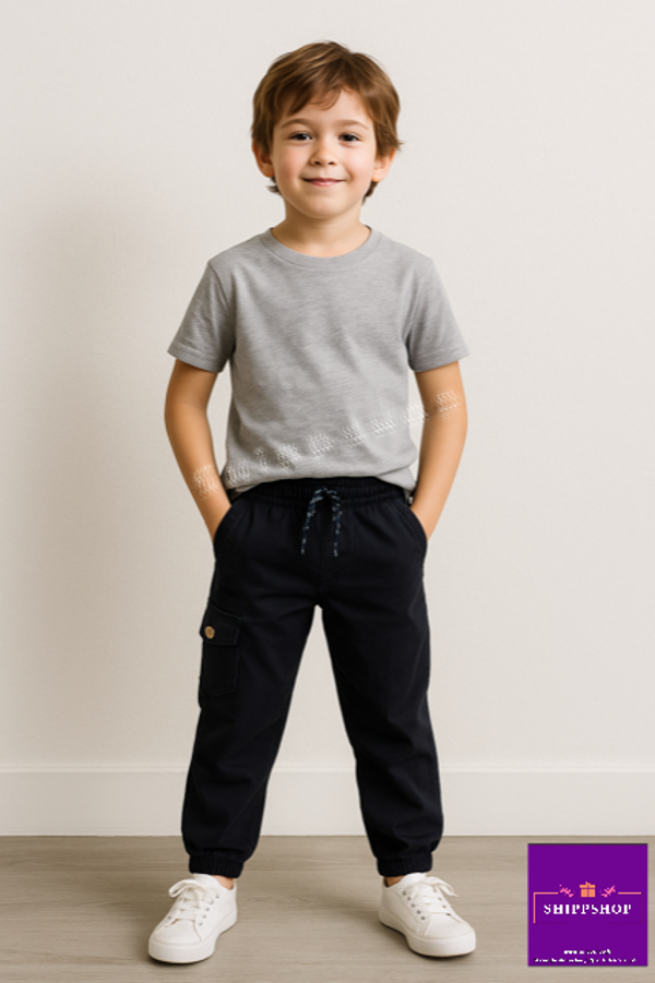 PANTALON JEANS DENIM NOIR