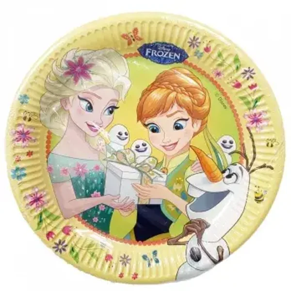 Disney Frozen assiettes 8 pcs 23 cm