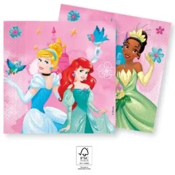 Disney Princess Serviettes 20 pcs 33x33 cm