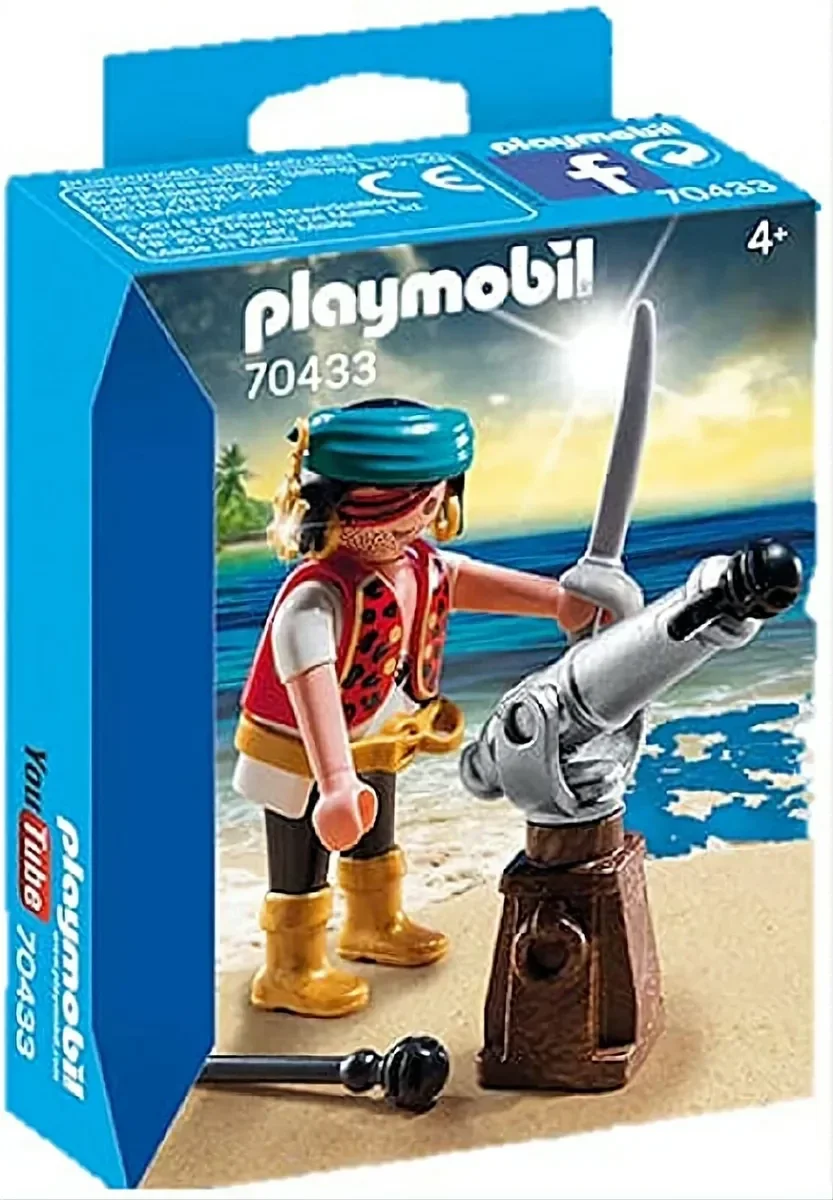 Playmobil 70433 Le pirate et son canon - jeu de construction 4+