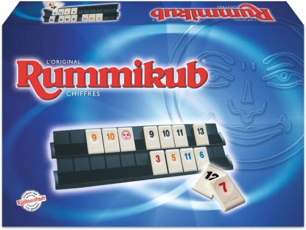 Hasbro Gaming Rummikub Chiffres, Jeu de Société dès 7 Ans, Version Française