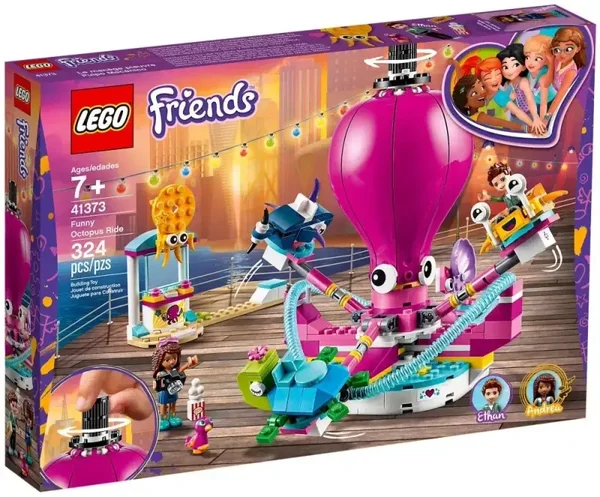 LEGO Friends 41373 - Le manège de la pieuvre, Jeu de construction