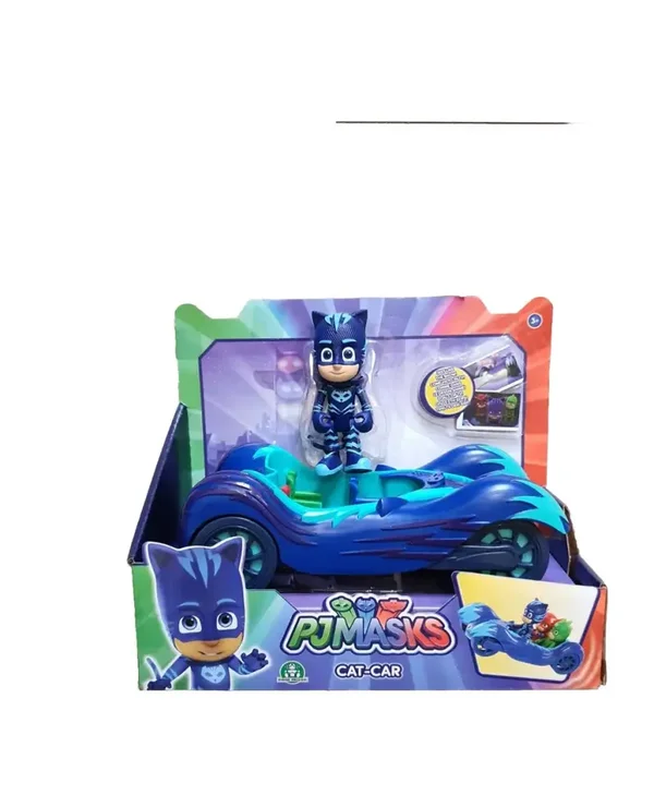 Pyjamasques, Voiture Bolide avec Figurine, Jouet Pjmasks Giochi Preziosi Dès 3 ans