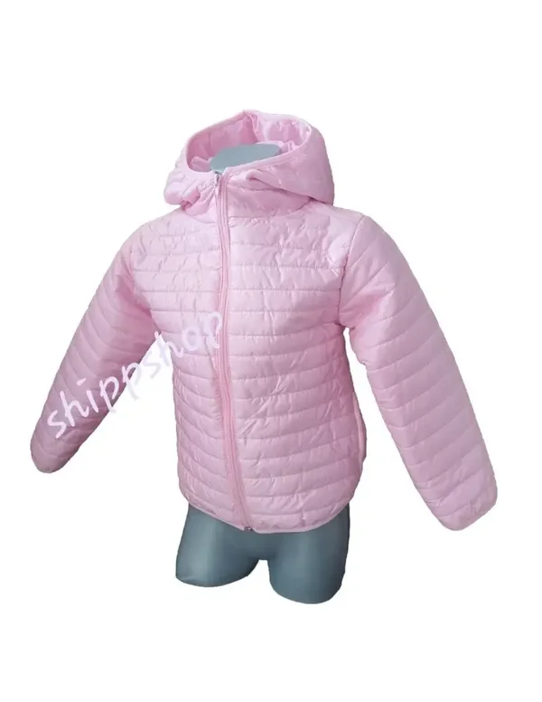 Manteau Doudoune Fille Rose Rembourée Vêtement Enfant