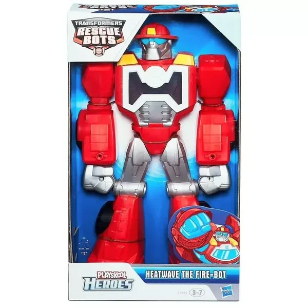 Playskool Transformers Rescue Bots Heatwave the fire - Bot Figurine robot articulé 30 Cm jouet hasbro