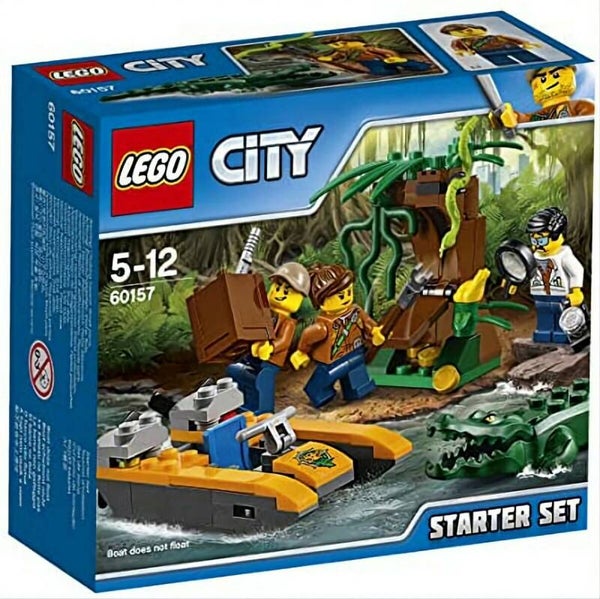 Ensemble de démarrage de la jungle 60157 Lego City -