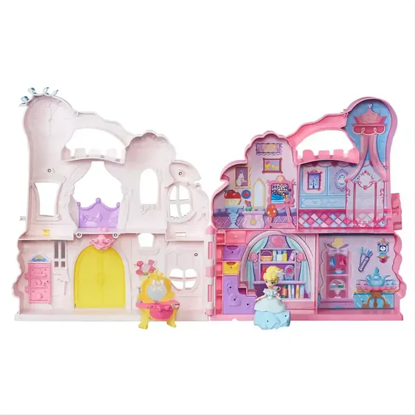 Poupée mini château Disney Princesses - jouet Pour enfant Dès 4 ans
